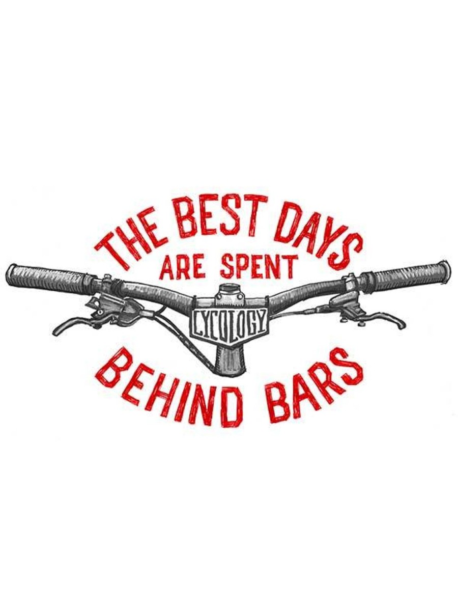 Men Cycology Clothing Short Sleeve T-Shirts | Best Days Behind Bars Mtb T Shirt