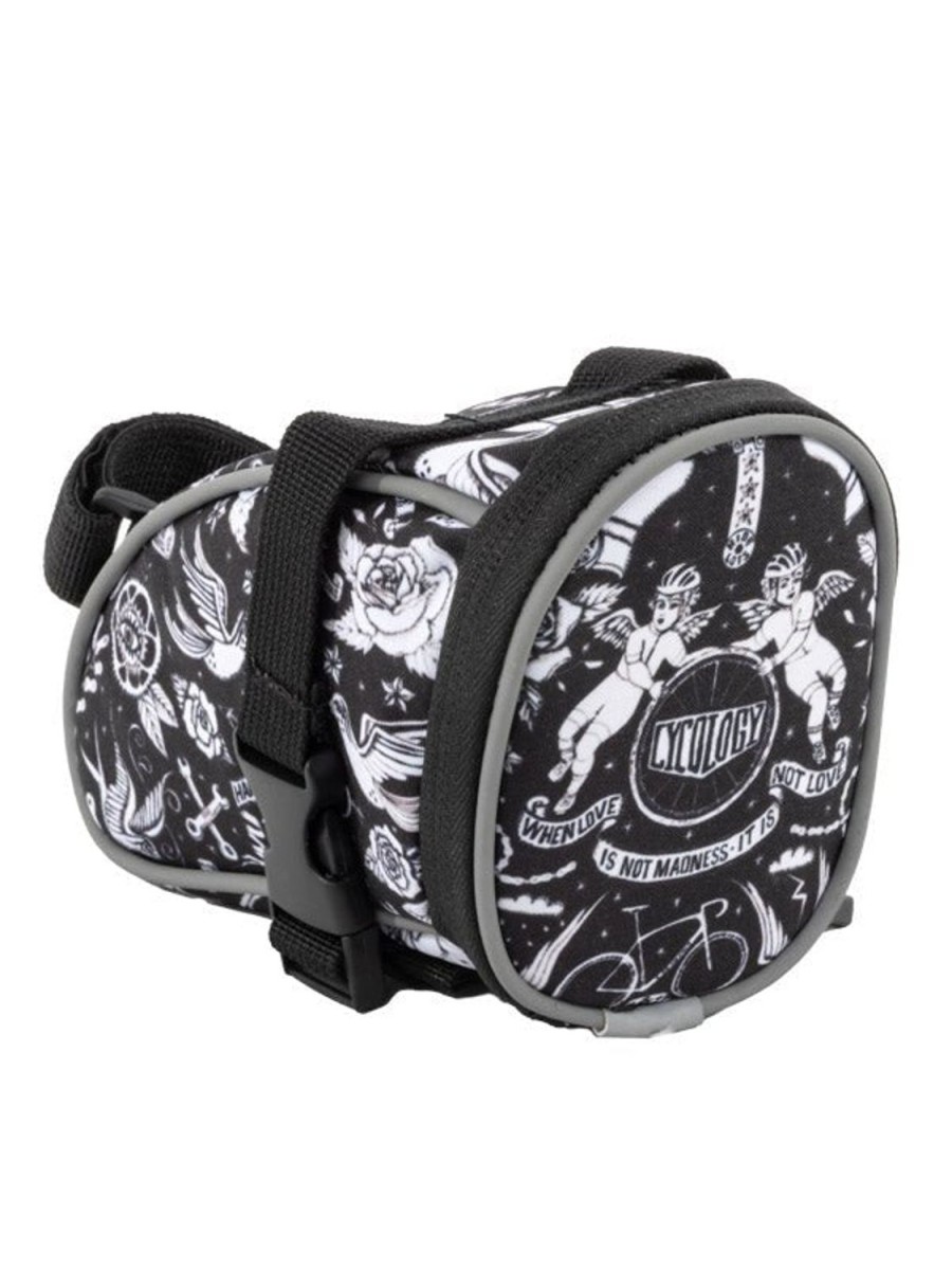 Accessories Cycology Clothing Saddle Bags | Velo Tattoo Saddle Bag