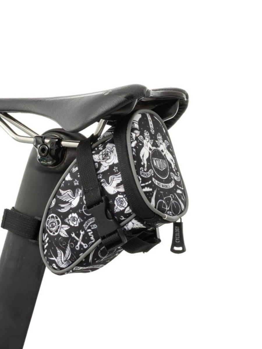 Accessories Cycology Clothing Saddle Bags | Velo Tattoo Saddle Bag