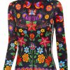 Women Cycology Clothing Long Sleeve Jerseys | Frida Women'S Long Sleeve Jersey Black