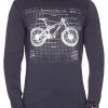 Men Cycology Clothing Long Sleeve T-Shirts | Blueprint Mtb Long Sleeve T Shirt