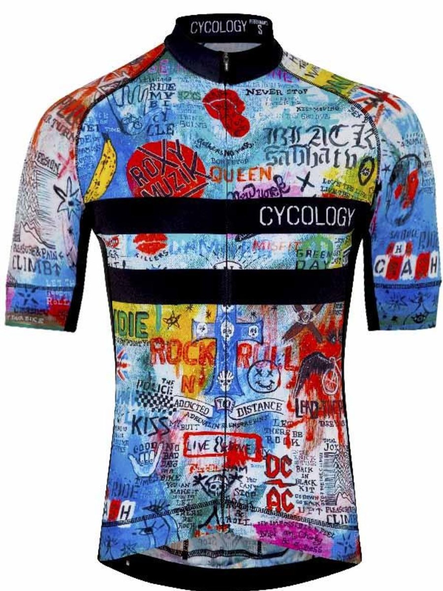 Men Cycology Clothing Short Sleeve Jerseys | Rock N Roll Men'S Jersey