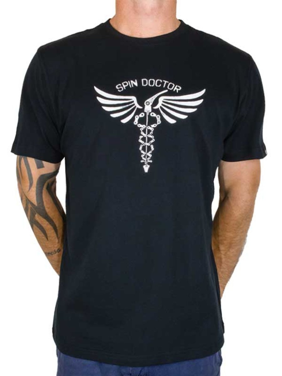 Men Cycology Clothing Short Sleeve T-Shirts | Spin Doctor T Shirt