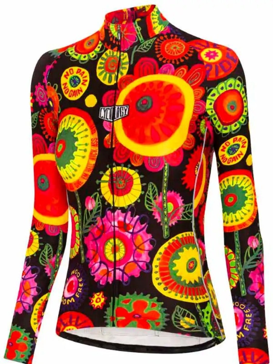 Women Cycology Clothing Long Sleeve Jerseys | Heavy Pedal Women'S Long Sleeve Jersey