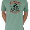 Men Cycology Clothing Short Sleeve T-Shirts | Always Ready To Ride T Shirt