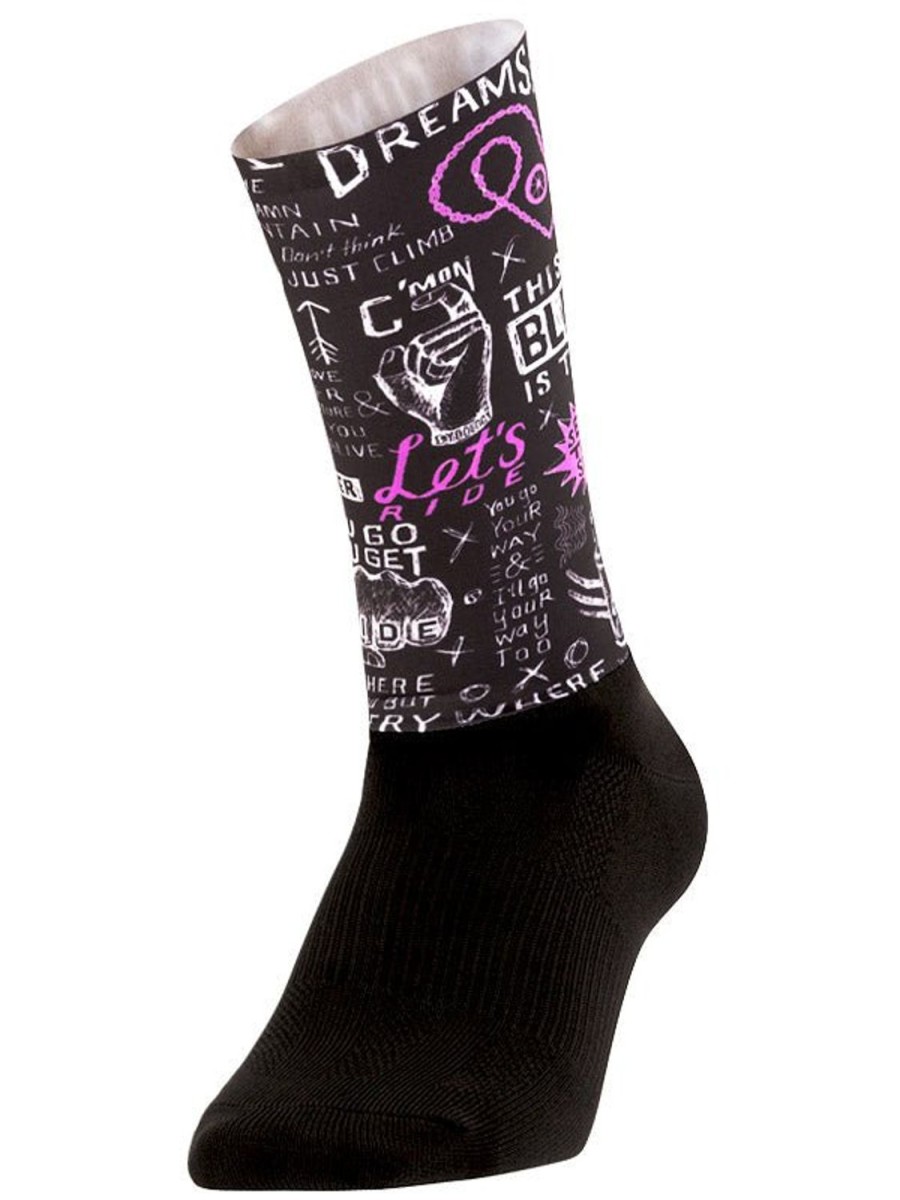 Accessories Cycology Clothing Aero Socks | Bike Graffiti Aero Cycling Socks