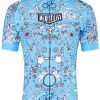 Men Cycology Clothing Short Sleeve Jerseys | Velo Tattoo Men'S Jersey Blue