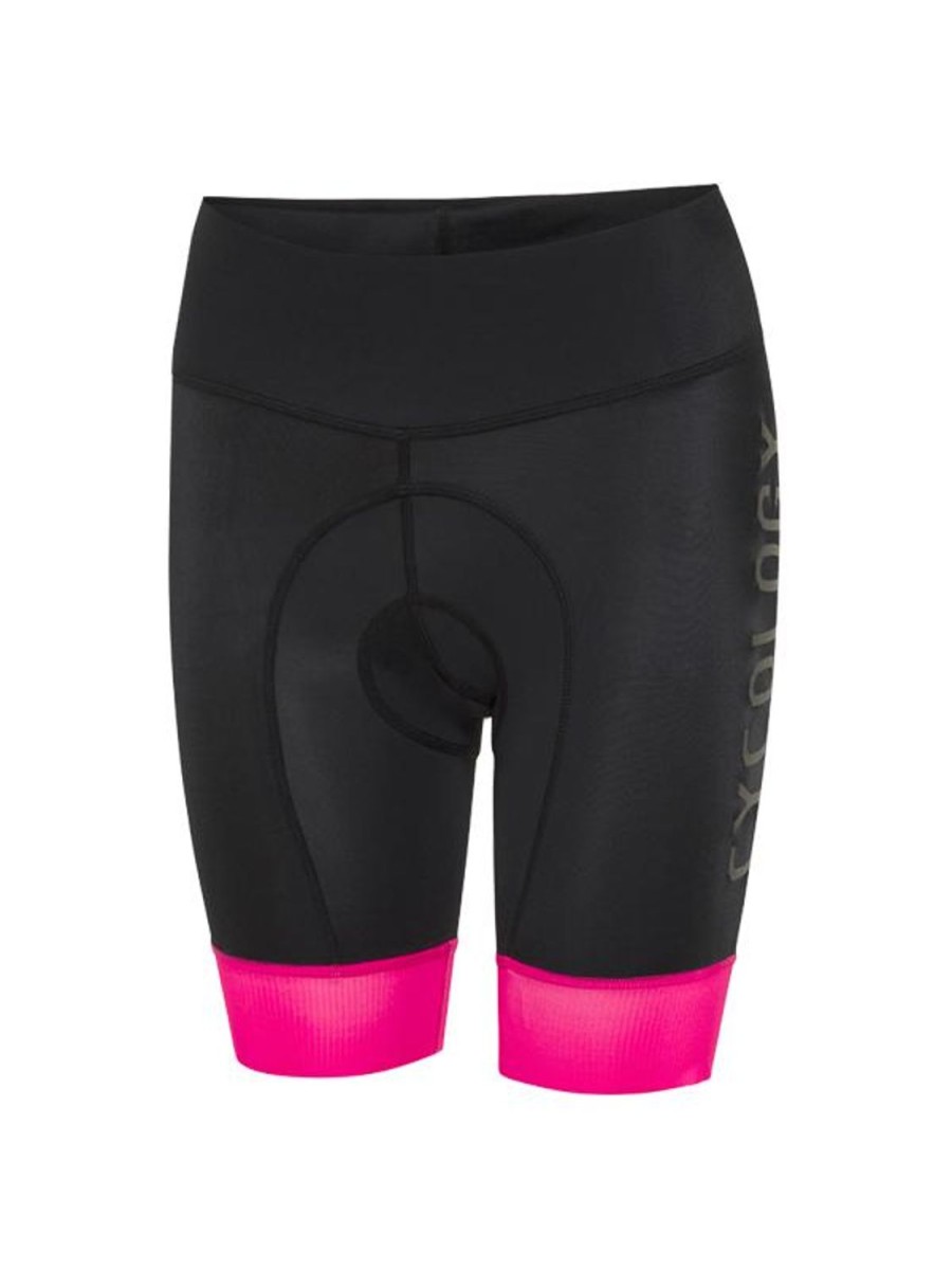 Women Cycology Clothing Cycling Shorts | Cycology Women'S Cycling Shorts Black/Pink