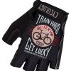 Accessories Cycology Clothing Gloves | Train Hard Get Lucky Cycling Gloves