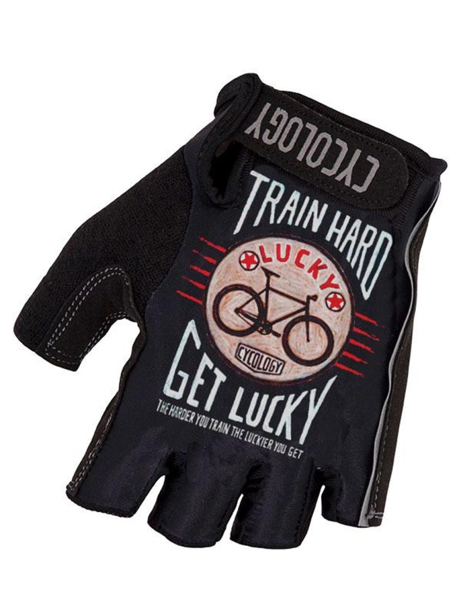 Accessories Cycology Clothing Gloves | Train Hard Get Lucky Cycling Gloves