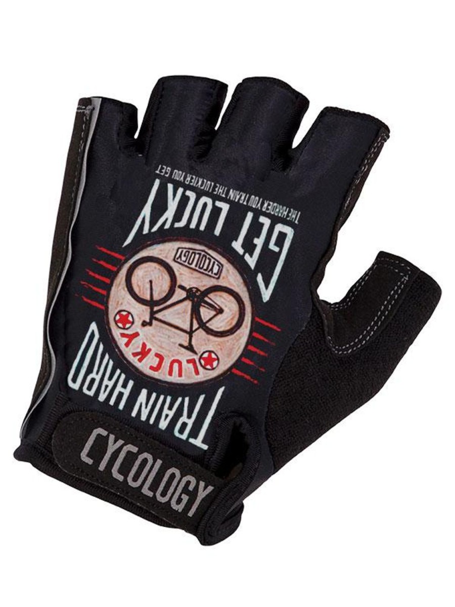 Accessories Cycology Clothing Gloves | Train Hard Get Lucky Cycling Gloves