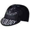 Accessories Cycology Clothing Cycling Caps | Miles Are My Meditation Black Cycling Cap