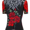 Women Cycology Clothing Short Sleeve Jerseys | Red Rose Women'S Jersey