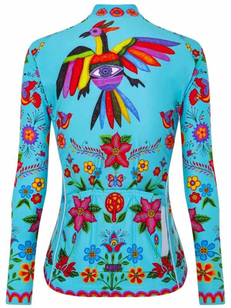 Women Cycology Clothing Long Sleeve Jerseys | Frida Women'S Long Sleeve Jersey Aqua