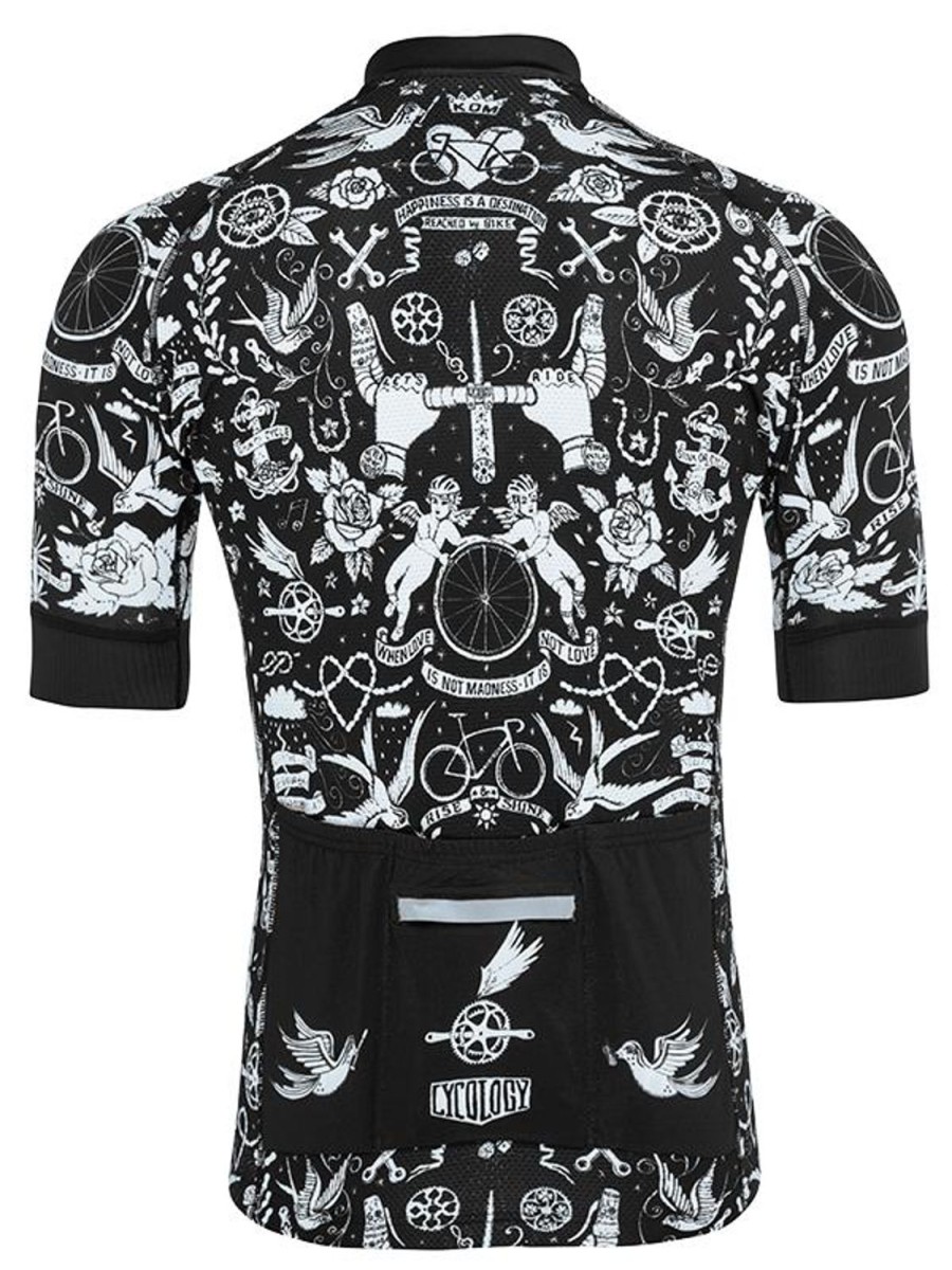 Men Cycology Clothing Short Sleeve Jerseys | Velo Tattoo Men'S Jersey