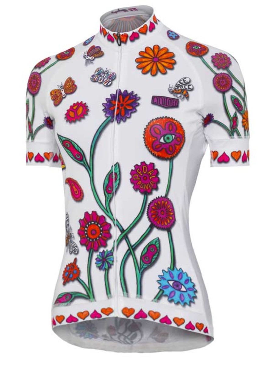 Women Cycology Clothing Short Sleeve Jerseys | Boho Women'S Jersey White