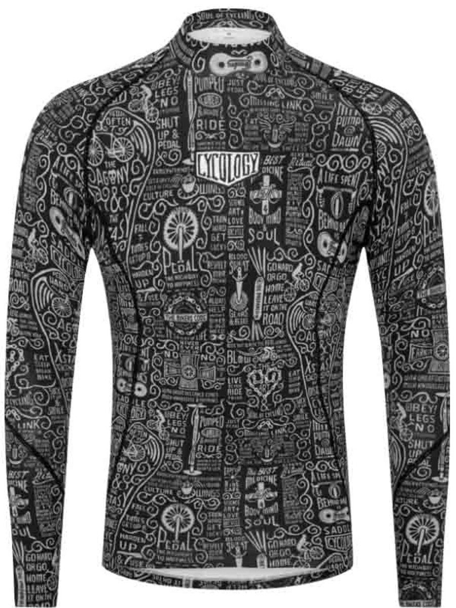 Men Cycology Clothing Base Layers | Wisdom Men'S Long Sleeve Base Layer