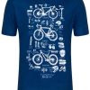 Men Cycology Clothing Technical T-Shirts | Bike Maths Men'S Technical T-Shirt