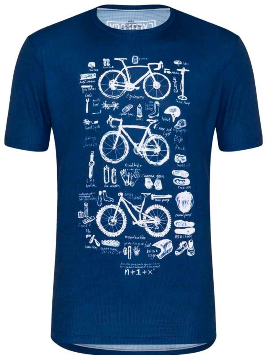 Men Cycology Clothing Technical T-Shirts | Bike Maths Men'S Technical T-Shirt