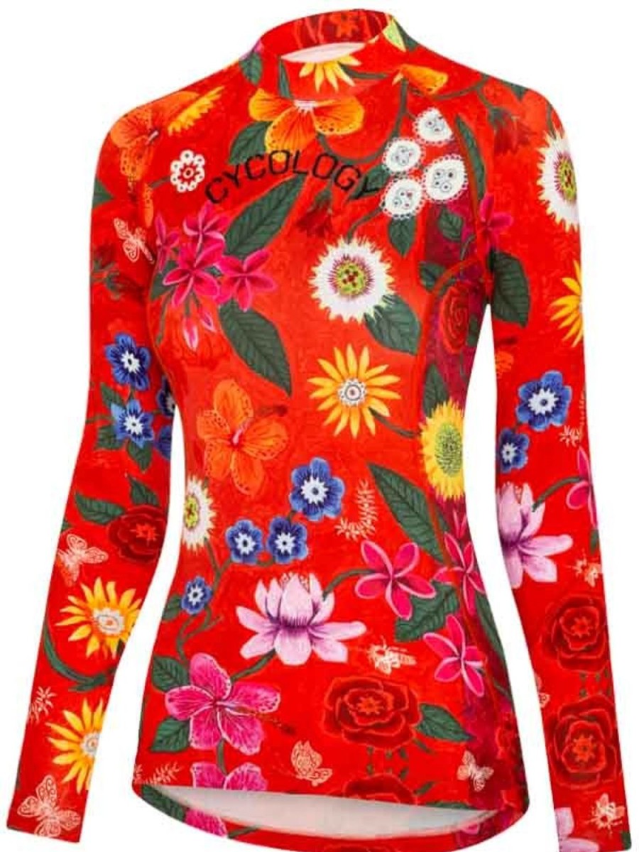 Women Cycology Clothing Base Layers | Aloha Women'S Long Sleeve Base Layer