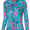 Women Cycology Clothing Base Layers | Secret Garden Women'S Long Sleeve Base Layer