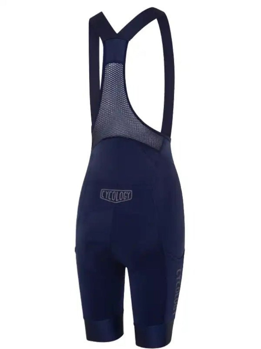 Women Cycology Clothing Bib Shorts & Tights | Cycology Women'S Cargo Bib Shorts Navy