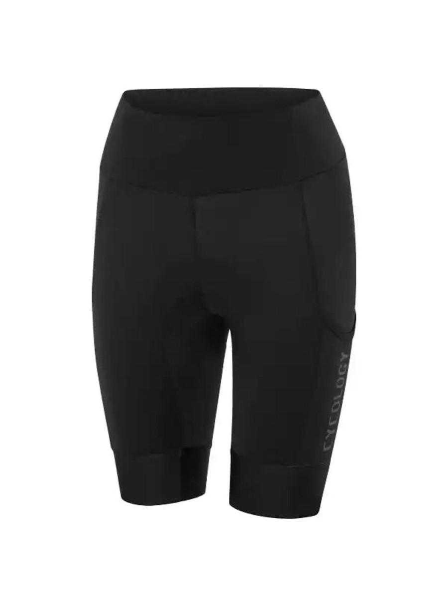 Women Cycology Clothing Cycling Shorts | Cycology Women'S Cargo Shorts Black