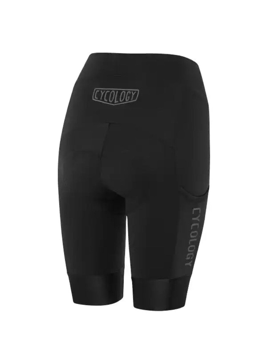 Women Cycology Clothing Cycling Shorts | Cycology Women'S Cargo Shorts Black