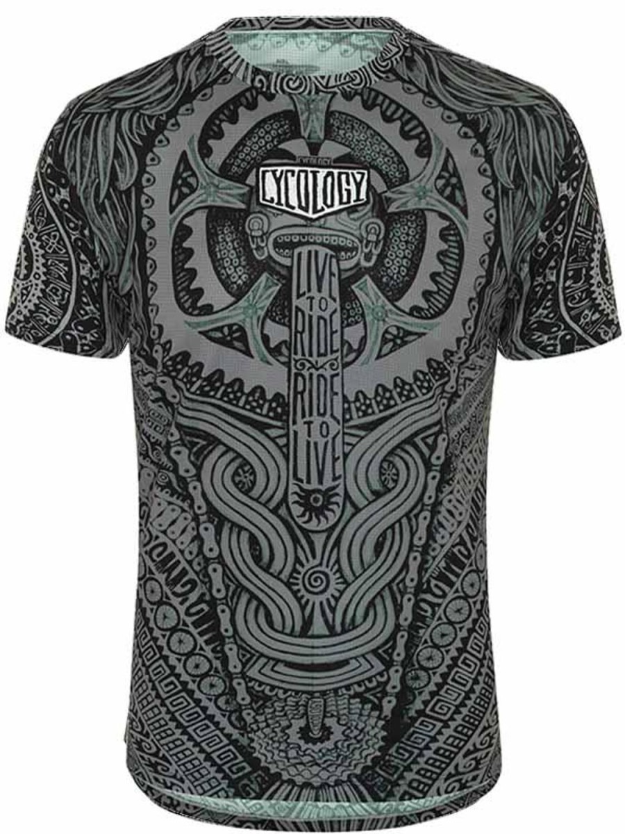 Men Cycology Clothing Technical T-Shirts | Aztec Men'S Technical T-Shirt