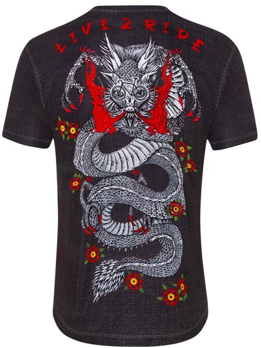 Men Cycology Clothing Technical T-Shirts | Dragon Men'S Technical T-Shirt