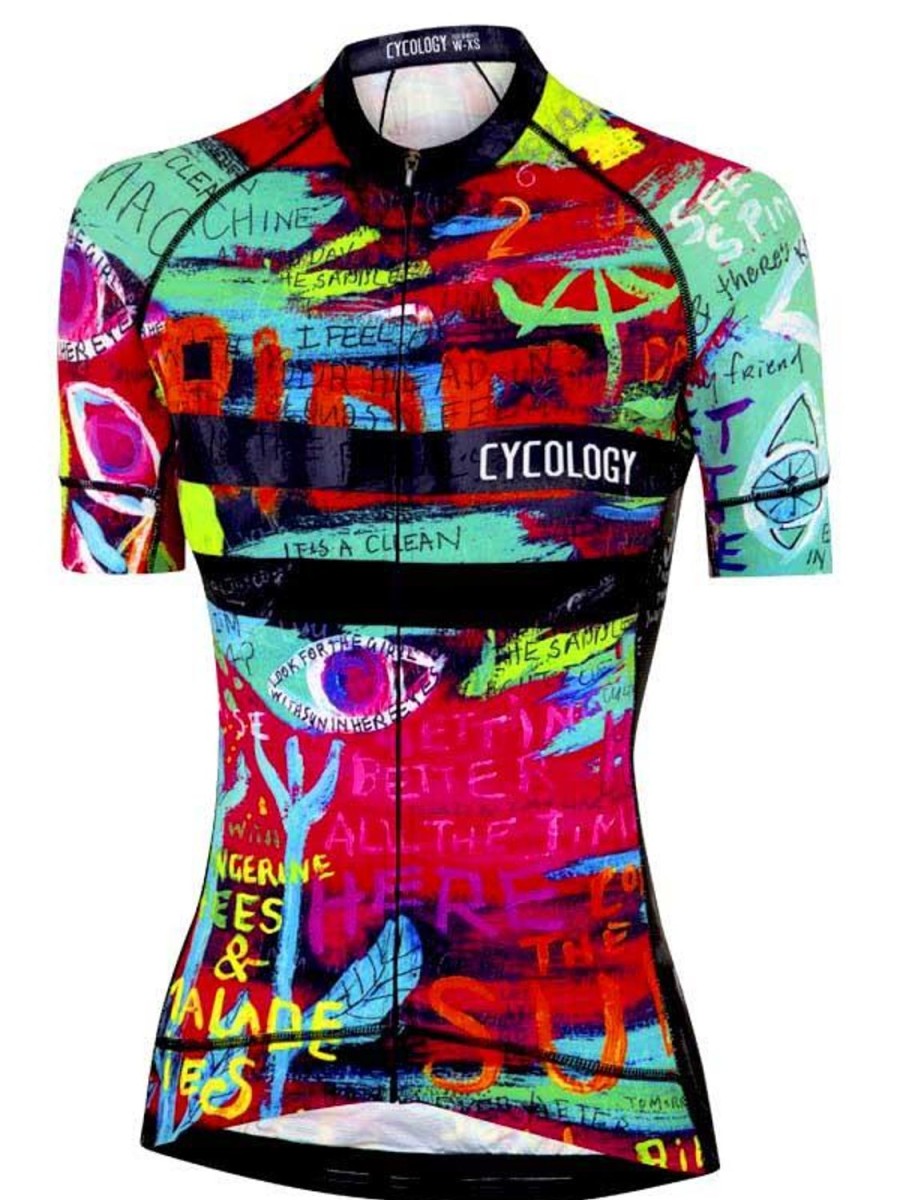 Women Cycology Clothing Short Sleeve Jerseys | 8 Days Women'S Jersey Aqua