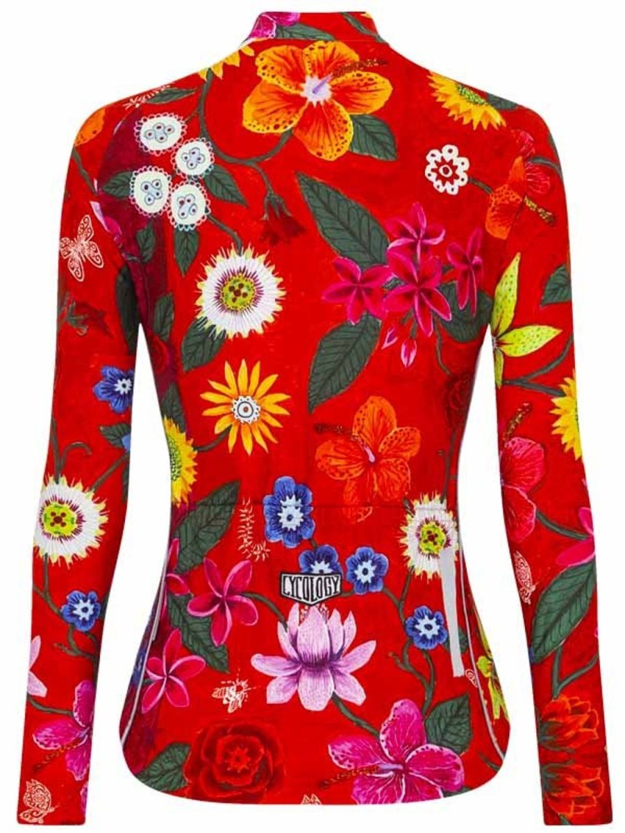 Women Cycology Clothing Long Sleeve Jerseys | Aloha Women'S Long Sleeve Jersey