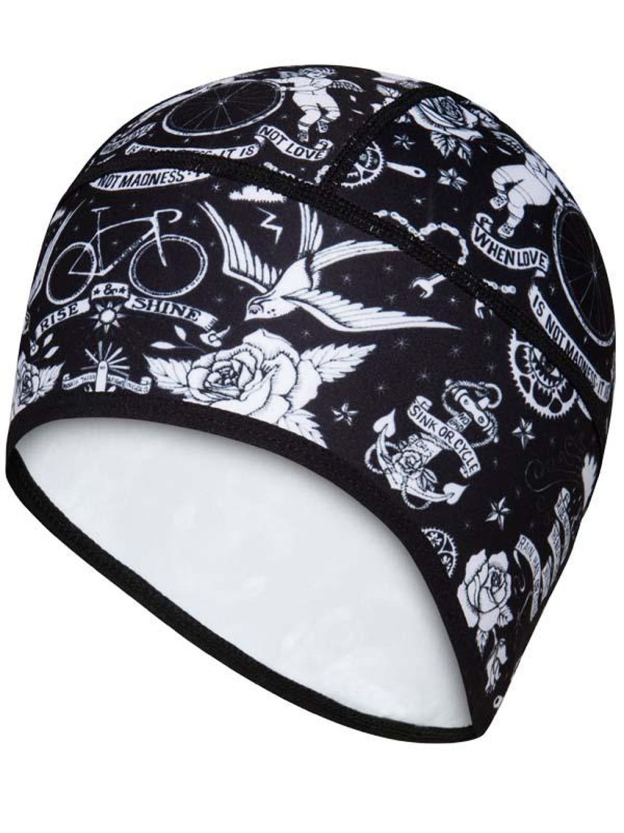 Accessories Cycology Clothing Thermal Beanies | Velo Tattoo Thermal Beanie