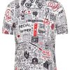 Men Cycology Clothing Gravel Shirts | Bike Graffiti Gravel Shirt