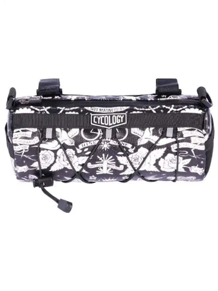 Accessories Cycology Clothing Handlebar Bags | Velo Tattoo Handlebar Bag