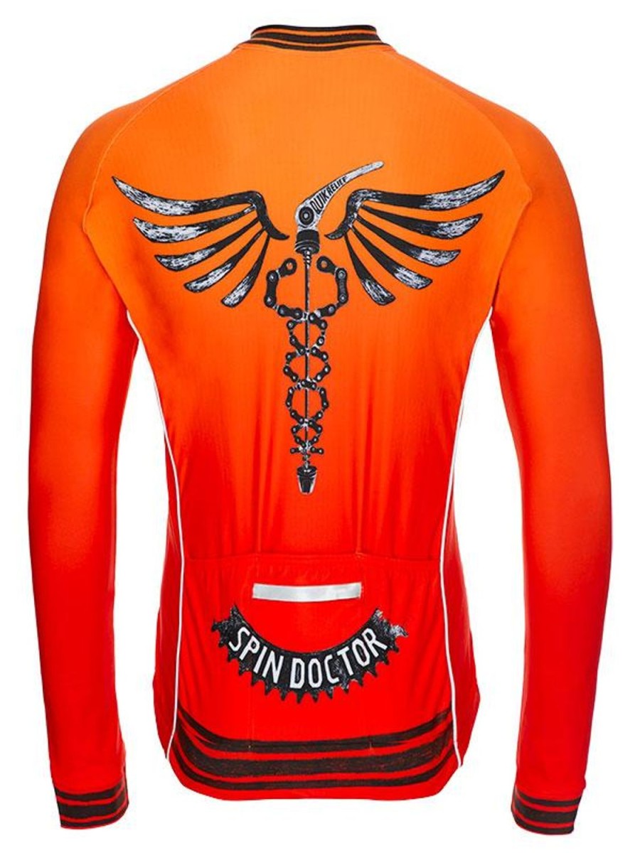 Men Cycology Clothing Long Sleeve Jerseys | Spin Doctor Men'S Long Sleeve Jersey