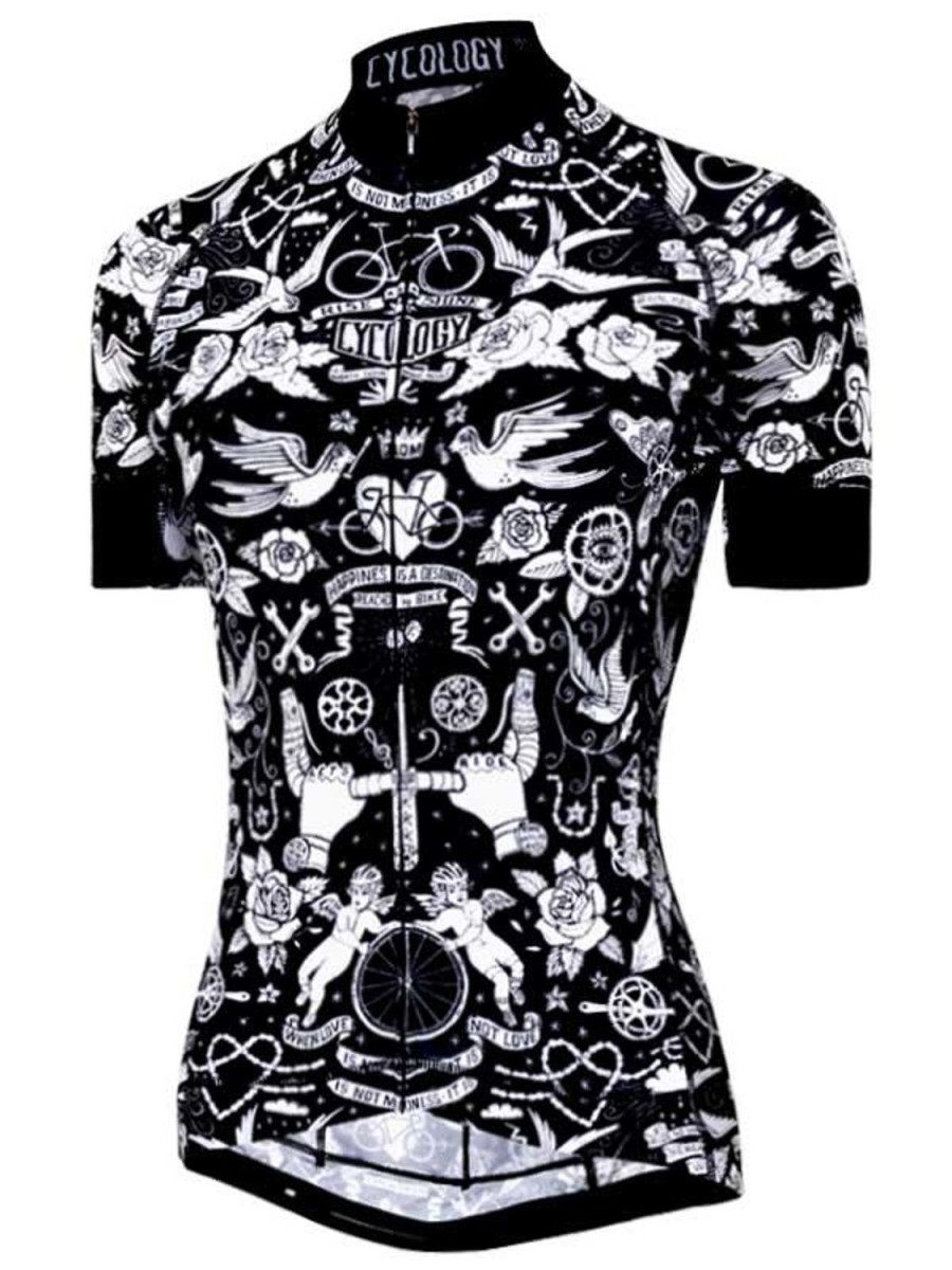 Women Cycology Clothing Short Sleeve Jerseys | Velo Tattoo Women'S Jersey