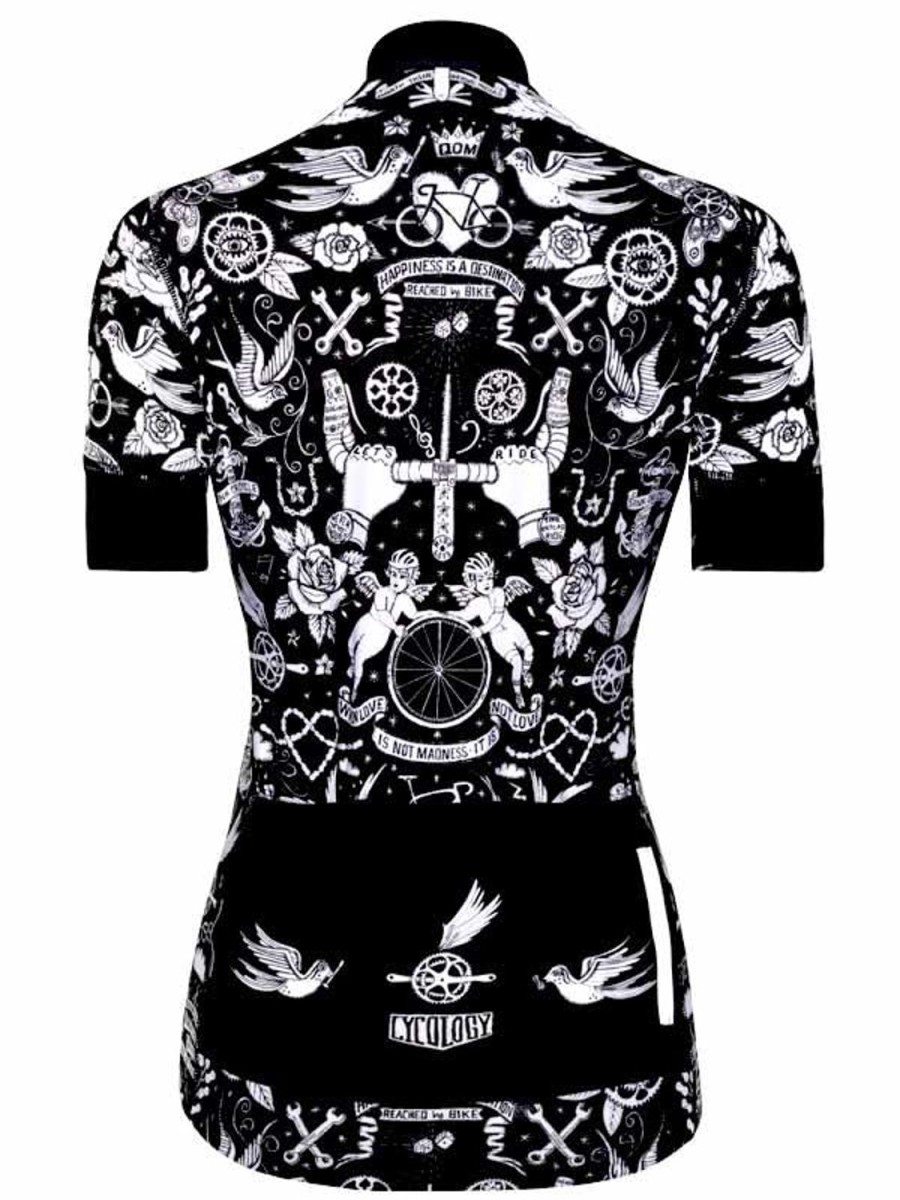 Women Cycology Clothing Short Sleeve Jerseys | Velo Tattoo Women'S Jersey