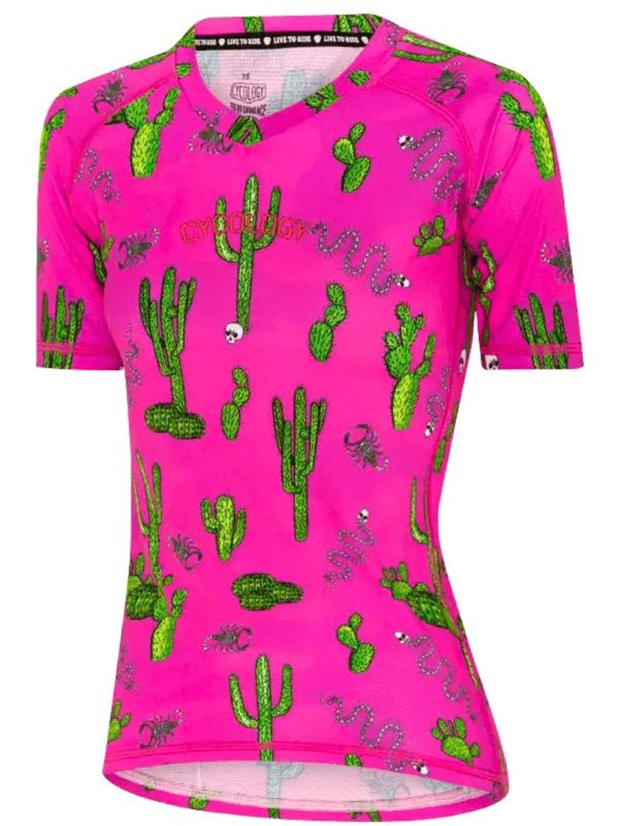 Women Cycology Clothing Mountain Bike Jerseys | Totally Cactus Women'S Mtb Jersey