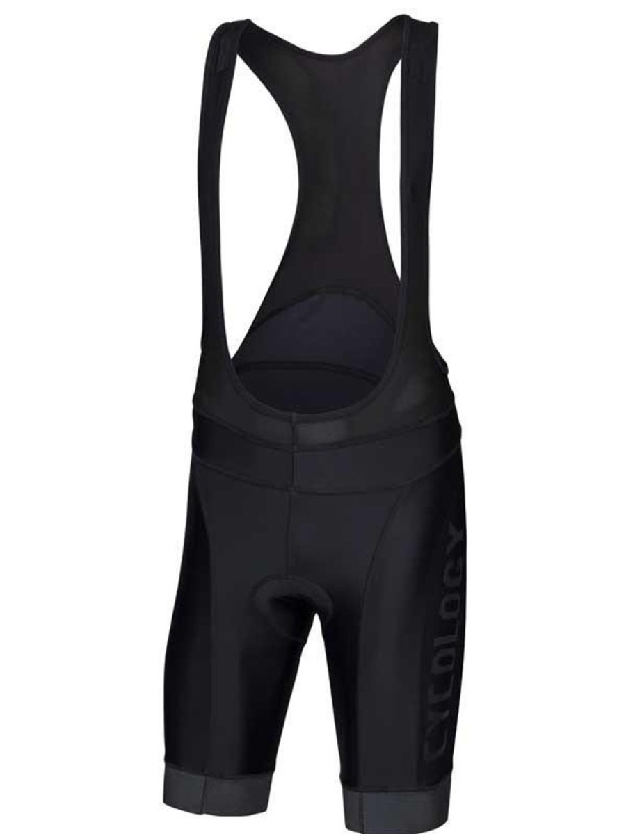 Men Cycology Clothing Bib Shorts, Shorts & Tights | Cycology Men'S Logo Bib Shorts Black