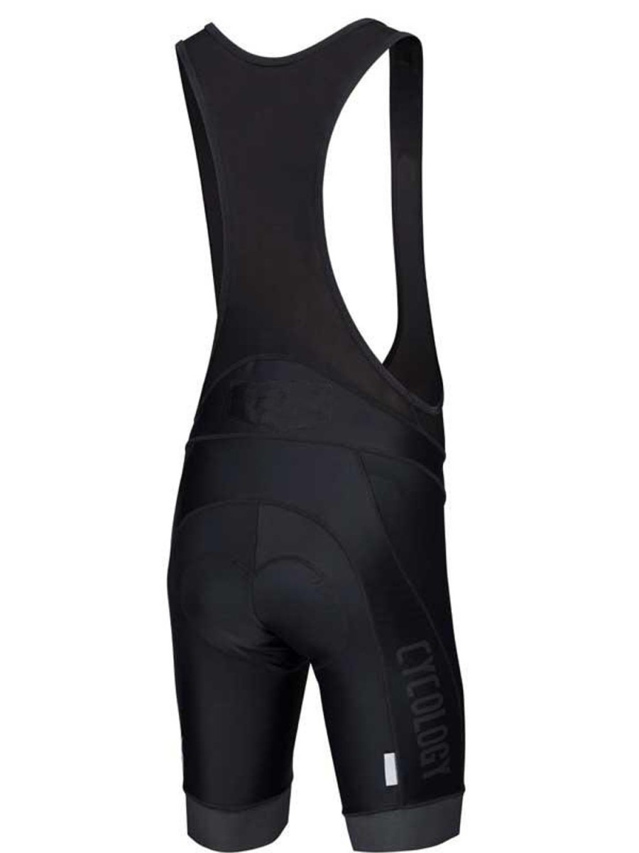 Men Cycology Clothing Bib Shorts, Shorts & Tights | Cycology Men'S Logo Bib Shorts Black