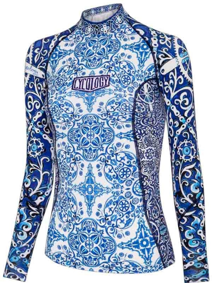 Women Cycology Clothing Base Layers | Majolica Women'S Long Sleeve Base Layer