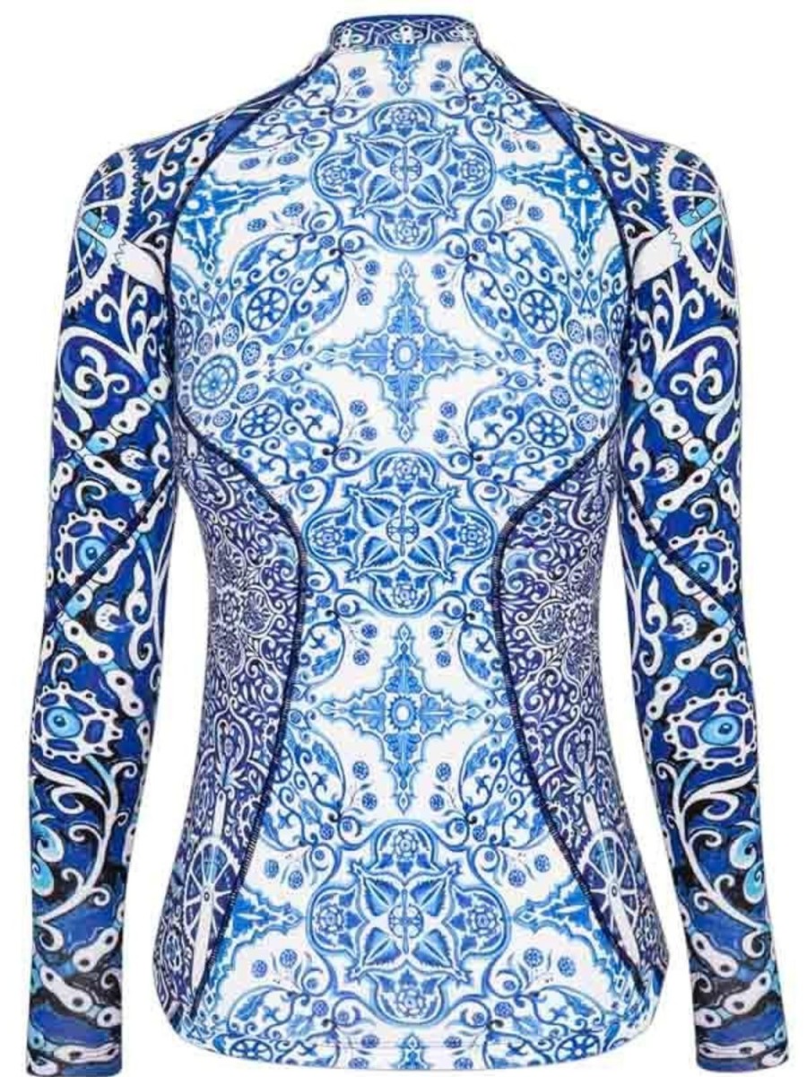 Women Cycology Clothing Base Layers | Majolica Women'S Long Sleeve Base Layer