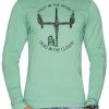 Men Cycology Clothing Long Sleeve T-Shirts | Feet In The Pedals Long Sleeve T Shirt