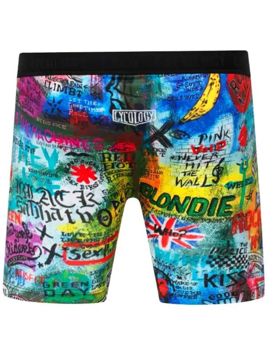 Men Cycology Clothing Underwear | Rock N Roll Performance Boxer Briefs