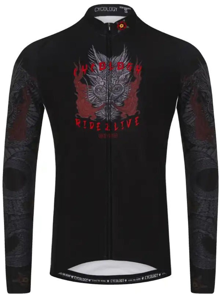 Men Cycology Clothing Long Sleeve Jerseys | Dragon Men'S Long Sleeve Jersey