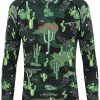 Men Cycology Clothing Mountain Bike Jerseys | Totally Cactus Long Sleeve Mtb Jersey